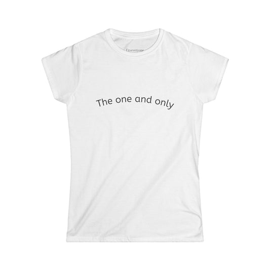 Empowering Women's Tee featuring a motivational graphic design, perfect for inspiring confidence and strength.