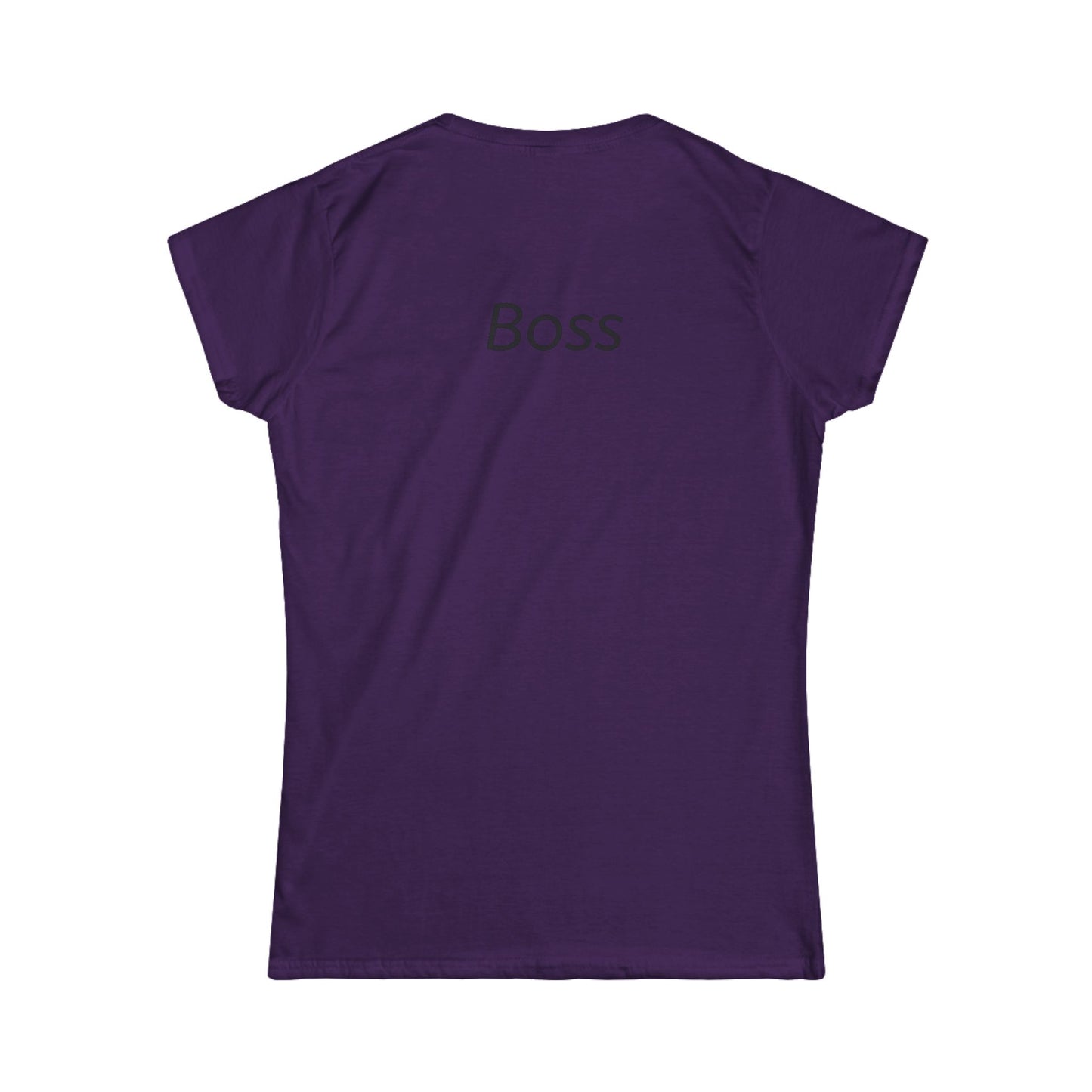 Empowering Women's Tee, Softstyle Shirt for Boss Ladies, Casual Everyday Wear, Gift for Her, Motivational Graphic Tee