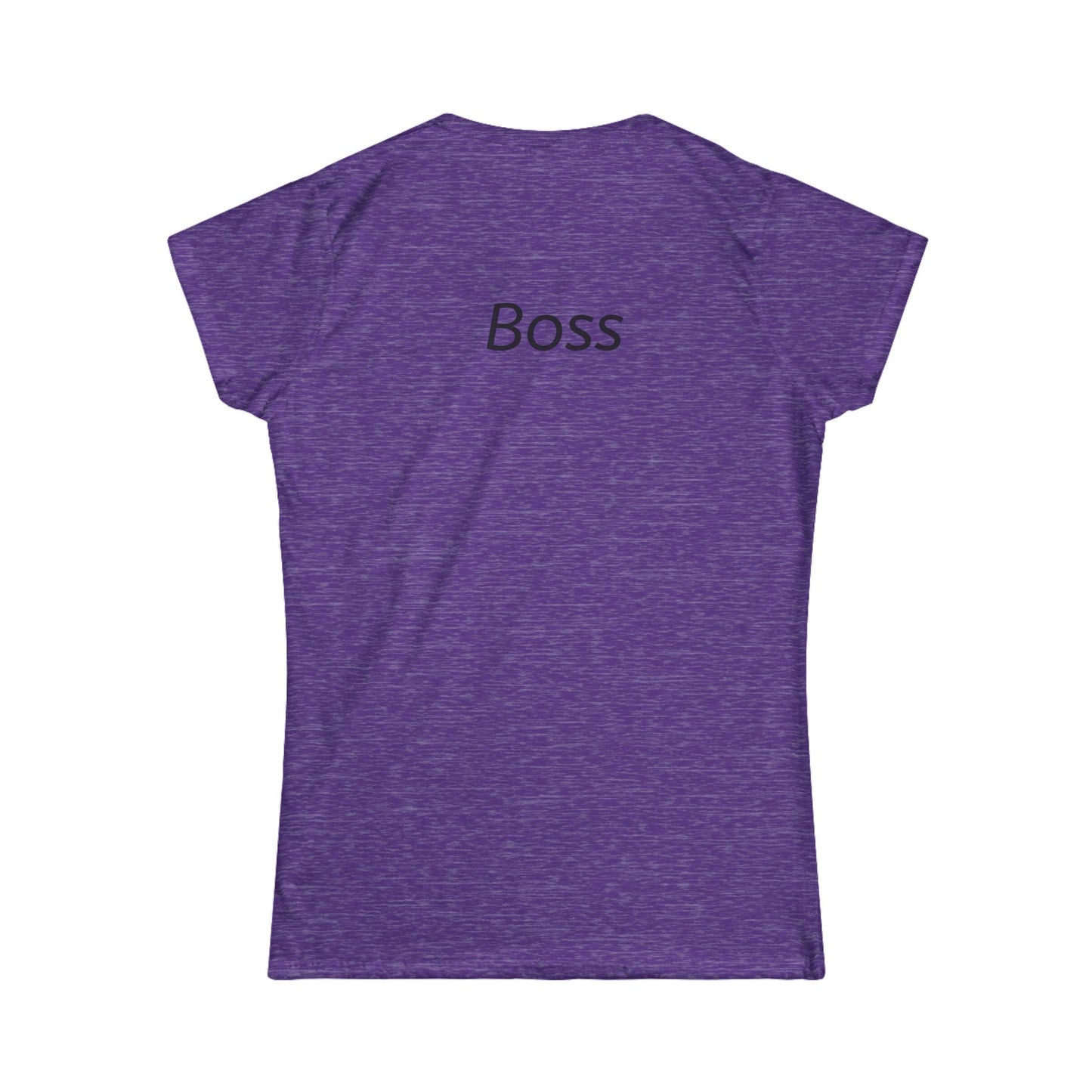 Empowering Women's Tee, Softstyle Shirt for Boss Ladies, Casual Everyday Wear, Gift for Her, Motivational Graphic Tee
