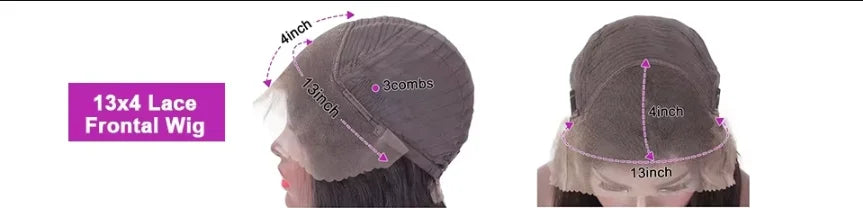250% Density Bone Straight Short 13x4 Bob Wig Human Hair Vietnamese Hair Lace Frontal Bob Wig Human Hair Preplucked Glueless Wig