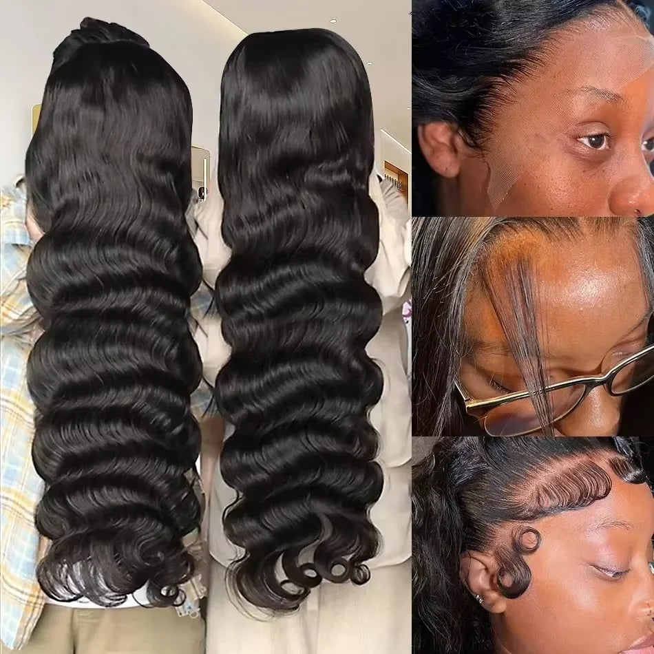 36 Inch Body Wave 13x4 5x5 Hd Lace Frontal Wig 100% Raw Vietnamese Wear Go Glueless Wig Human Hair 4x4 Closure Lace Frontal Wigs