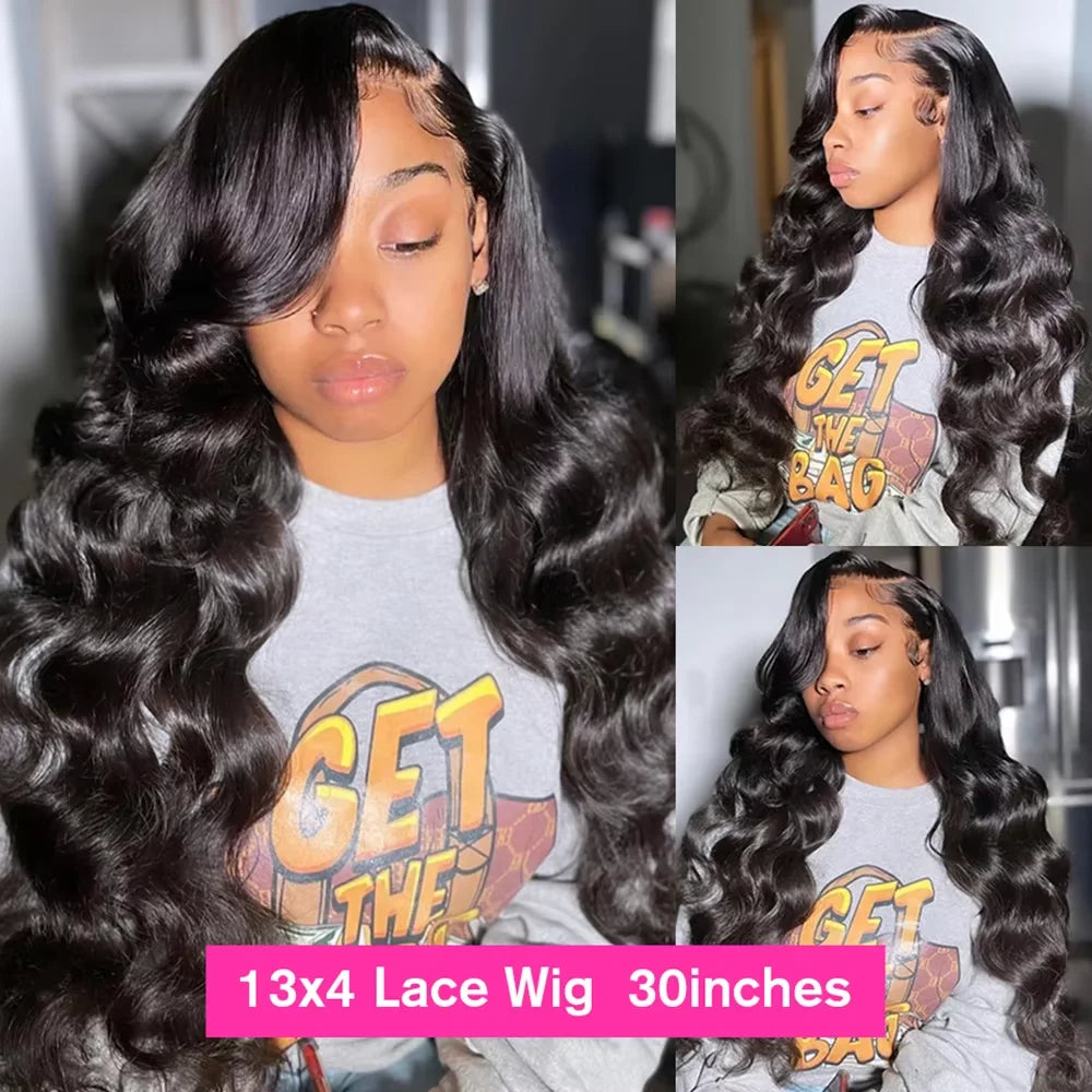 36 Inch Body Wave 13x4 5x5 Hd Lace Frontal Wig 100% Raw Vietnamese Wear Go Glueless Wig Human Hair 4x4 Closure Lace Frontal Wigs