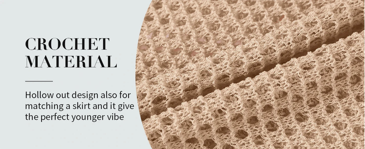 Women Beach Cover Up Crochet Sexy Deep V-Neck Side Slit Sleevesless Hollow Out Dress Knitted Fashion Cover Up