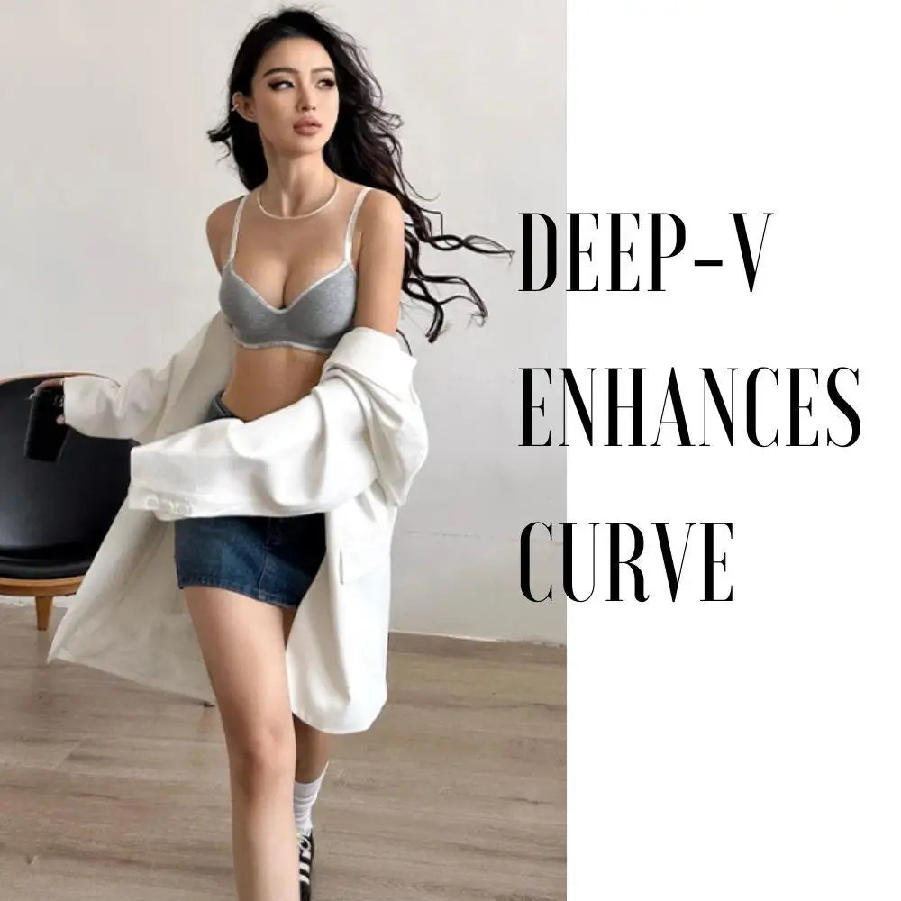 Small Breasts Push Up Bra No Padded Anti-Sagging Sport Bras Thick Padded Lingerie Adjustable Straps Gatherin