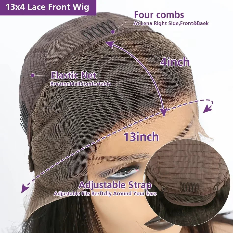 36 Inch Body Wave 13x4 5x5 Hd Lace Frontal Wig 100% Raw Vietnamese Wear Go Glueless Wig Human Hair 4x4 Closure Lace Frontal Wigs